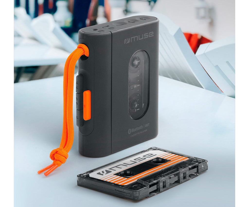 MUSE M-132 WM NEGRO / REPRODUCTOR DE CASETES DE AUDIO / BLUETOOTH - detalle