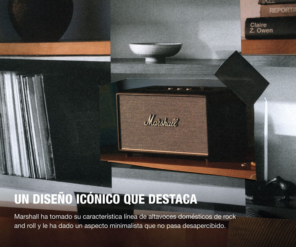 MARSHALL STANMORE III BLACK/ ALTAVOZ BLUETOOTH - detalle