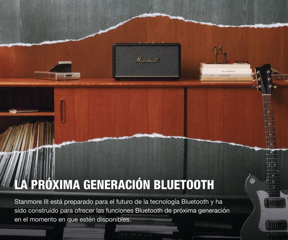 MARSHALL STANMORE III BLACK/ ALTAVOZ BLUETOOTH - detalle