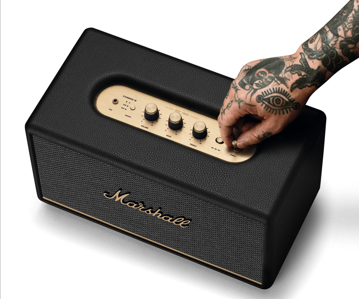 MARSHALL STANMORE III BLACK/ ALTAVOZ BLUETOOTH - detalle