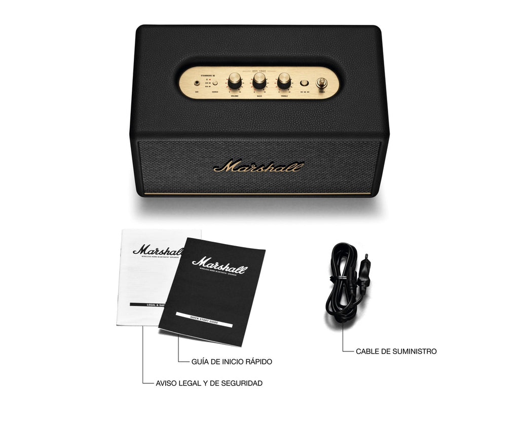 MARSHALL STANMORE III BLACK/ ALTAVOZ BLUETOOTH - detalle