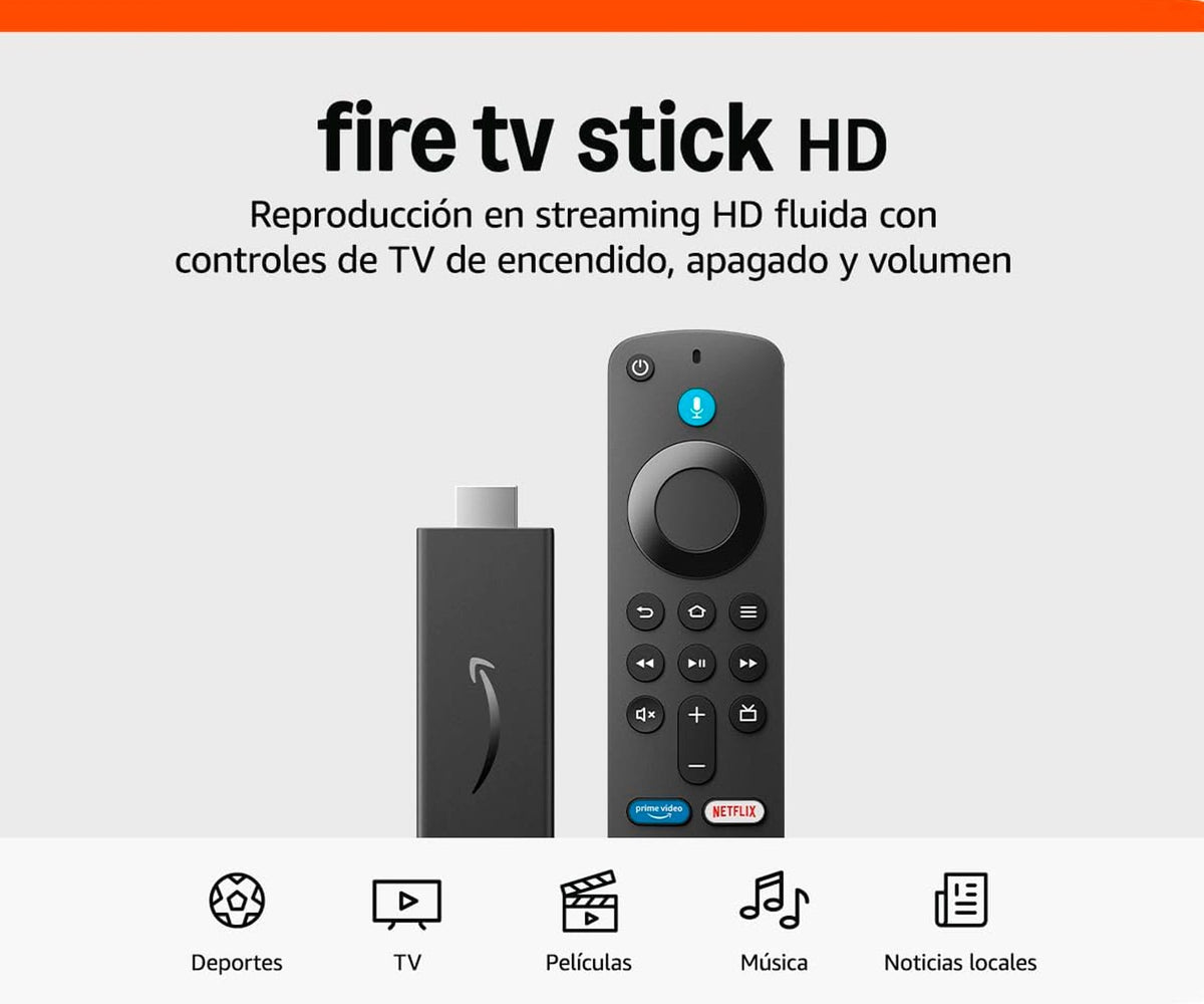 AMAZON FIRE TV STICK HD - detalle