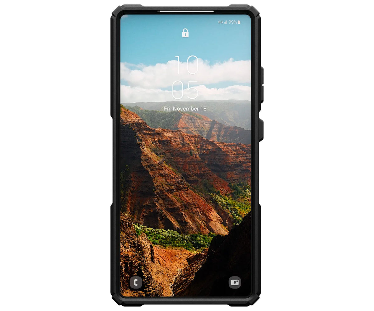 UAG FUNDA PLASMA XTE NEGRO/NARANJA / SAMSUNG GALAXY S25 ULTRA - detalle