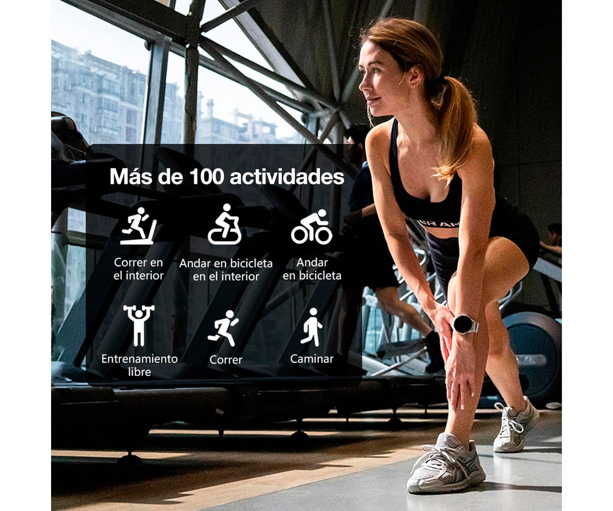 AGM LEGION BLACK / SMARTWATCH 1.43" / GPS - detalle