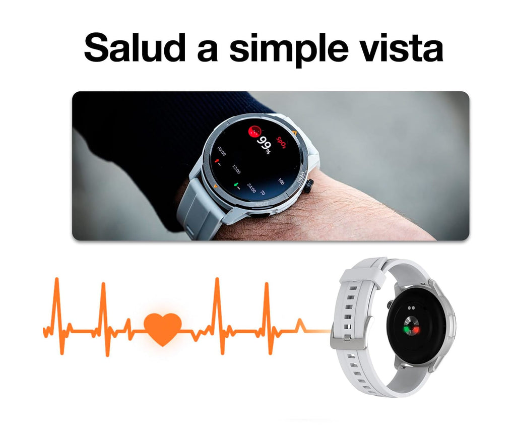 AGM LEGION BLACK / SMARTWATCH 1.43" / GPS - detalle