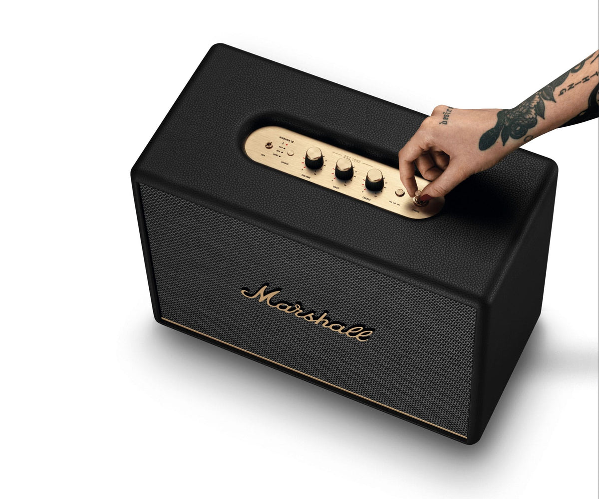 MARSHALL WOBURN III BT NEGRO / ALTAVOZ BLUETOOTH + HDMI - detalle