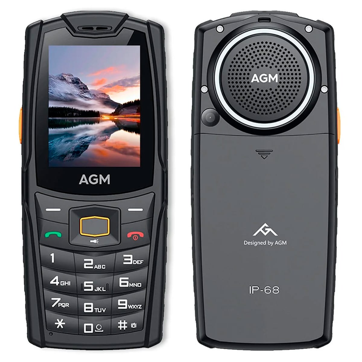 AGM M6SE 4G BLACK / RUGERIZADO / MÓVIL 2.4" - detalle