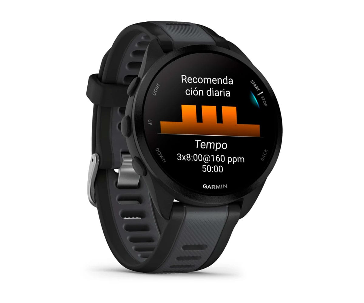 GARMIN FORERUNNER 165 MUSIC NEGRO / SMARTWATCH 30,4MM - detalle