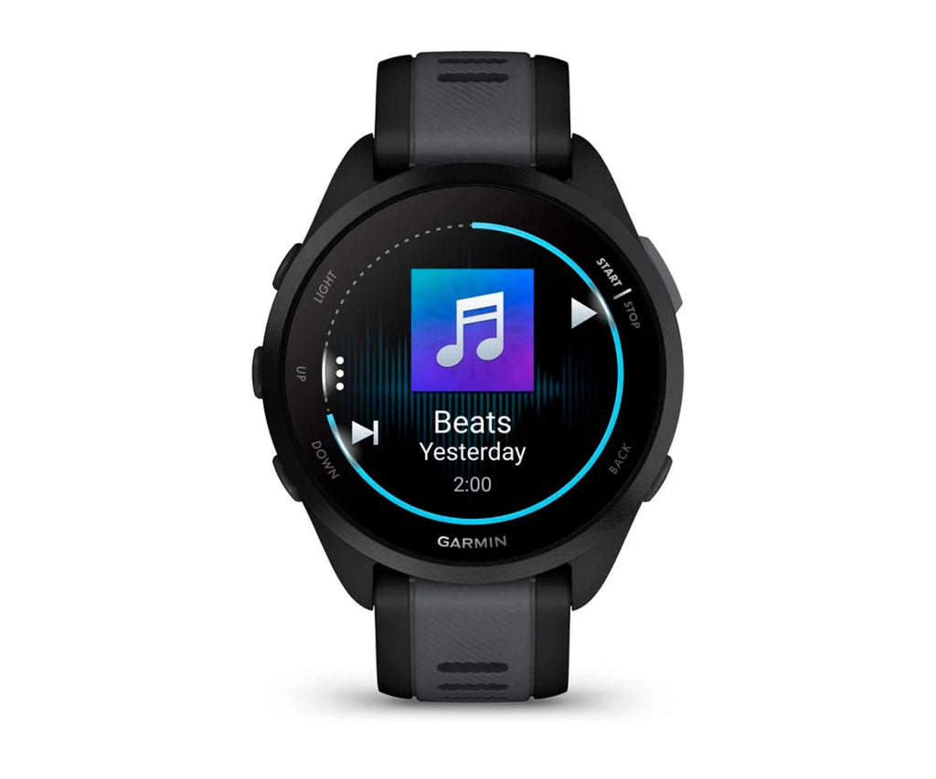 GARMIN FORERUNNER 165 MUSIC NEGRO / SMARTWATCH 30,4MM - detalle