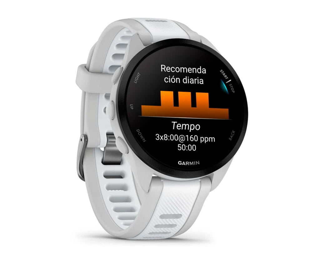 GARMIN FORERUNNER 165 MUSIC BLANCO / SMARTWATCH 30,4MM - detalle