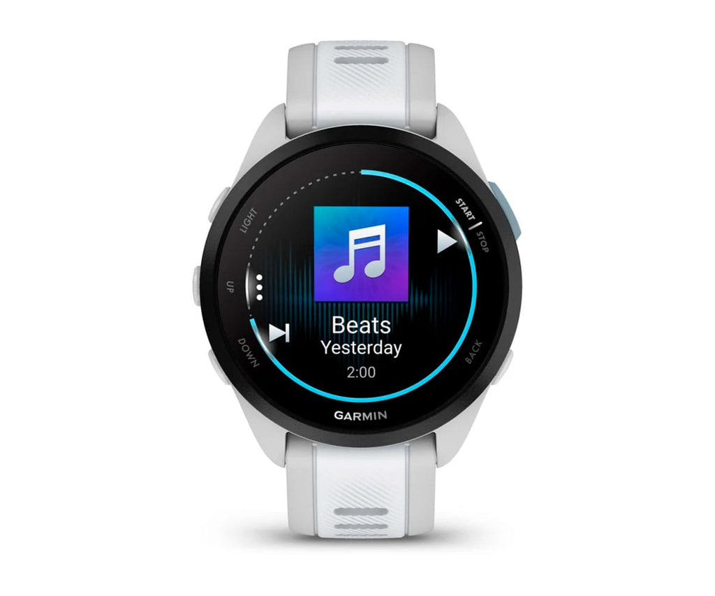 GARMIN FORERUNNER 165 MUSIC BLANCO / SMARTWATCH 30,4MM - detalle