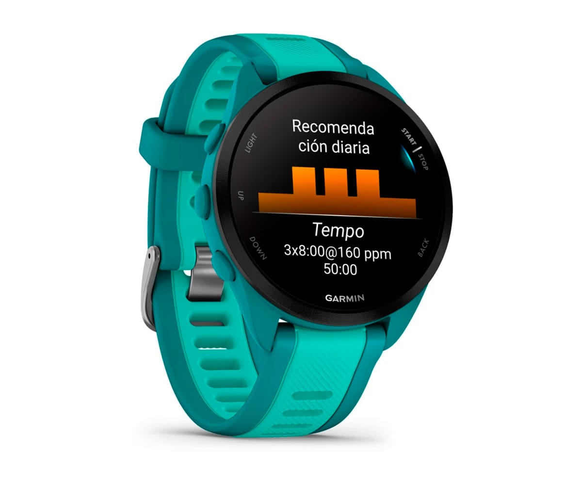 GARMIN FORERUNNER 165 MUSIC AZUL / SMARTWATCH 30,4MM - detalle