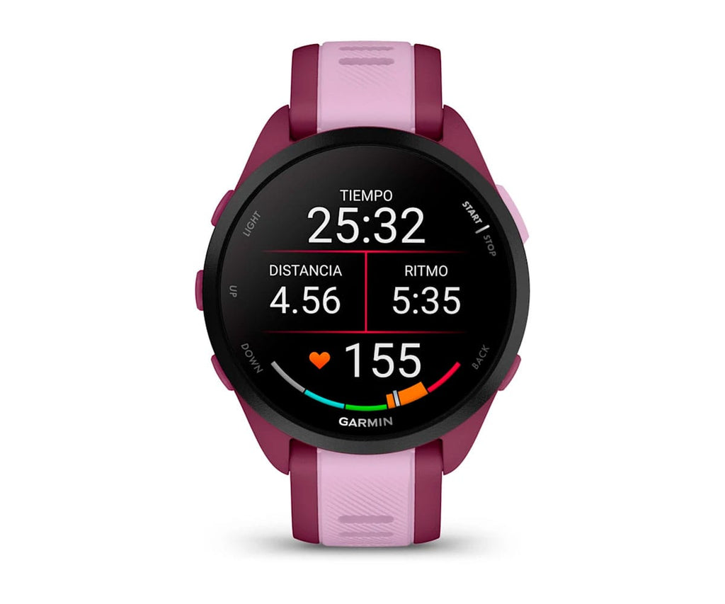 GARMIN FORERUNNER 165 MUSIC LILA / SMARTWATCH 30,4MM - detalle
