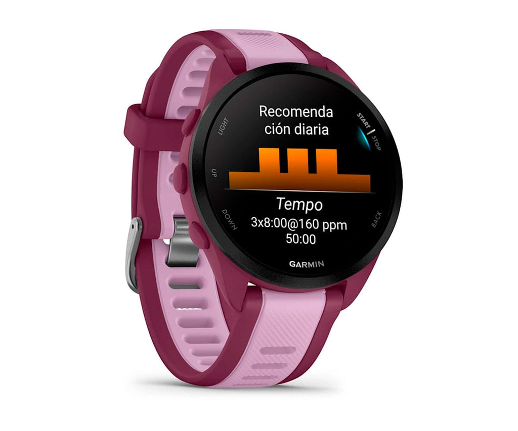GARMIN FORERUNNER 165 MUSIC LILA / SMARTWATCH 30,4MM - detalle
