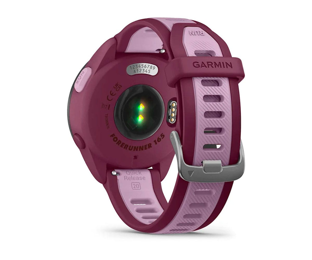 GARMIN FORERUNNER 165 MUSIC LILA / SMARTWATCH 30,4MM - detalle
