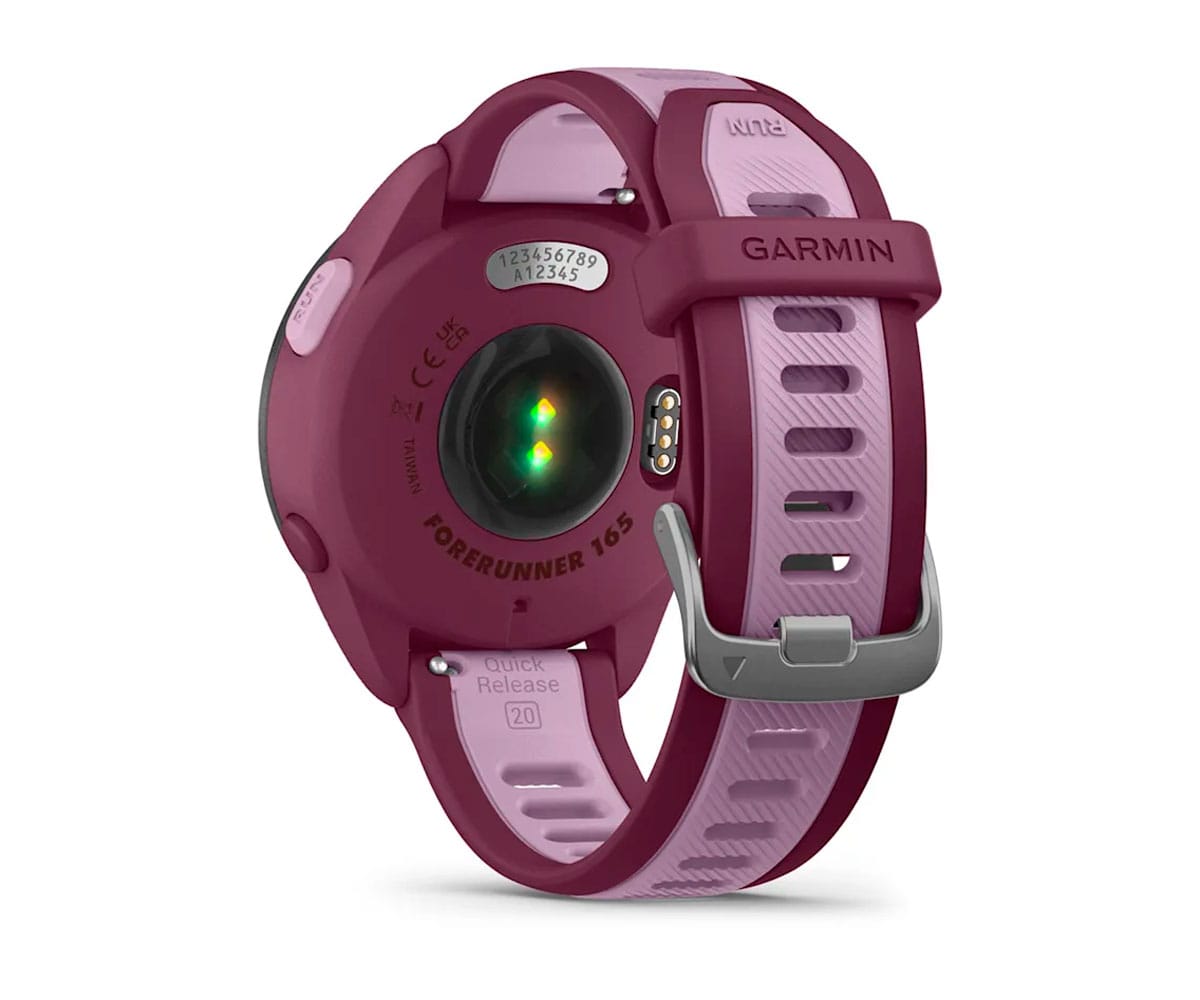 GARMIN FORERUNNER 165 MUSIC LILA / SMARTWATCH 30,4MM - detalle