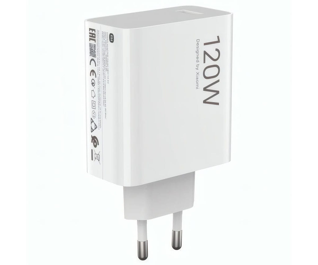 XIAOMI MI 120W HYPERCHARGE COMBO WHITE / CARGADOR DE SMARTPHONE / USB-A 120W - detalle
