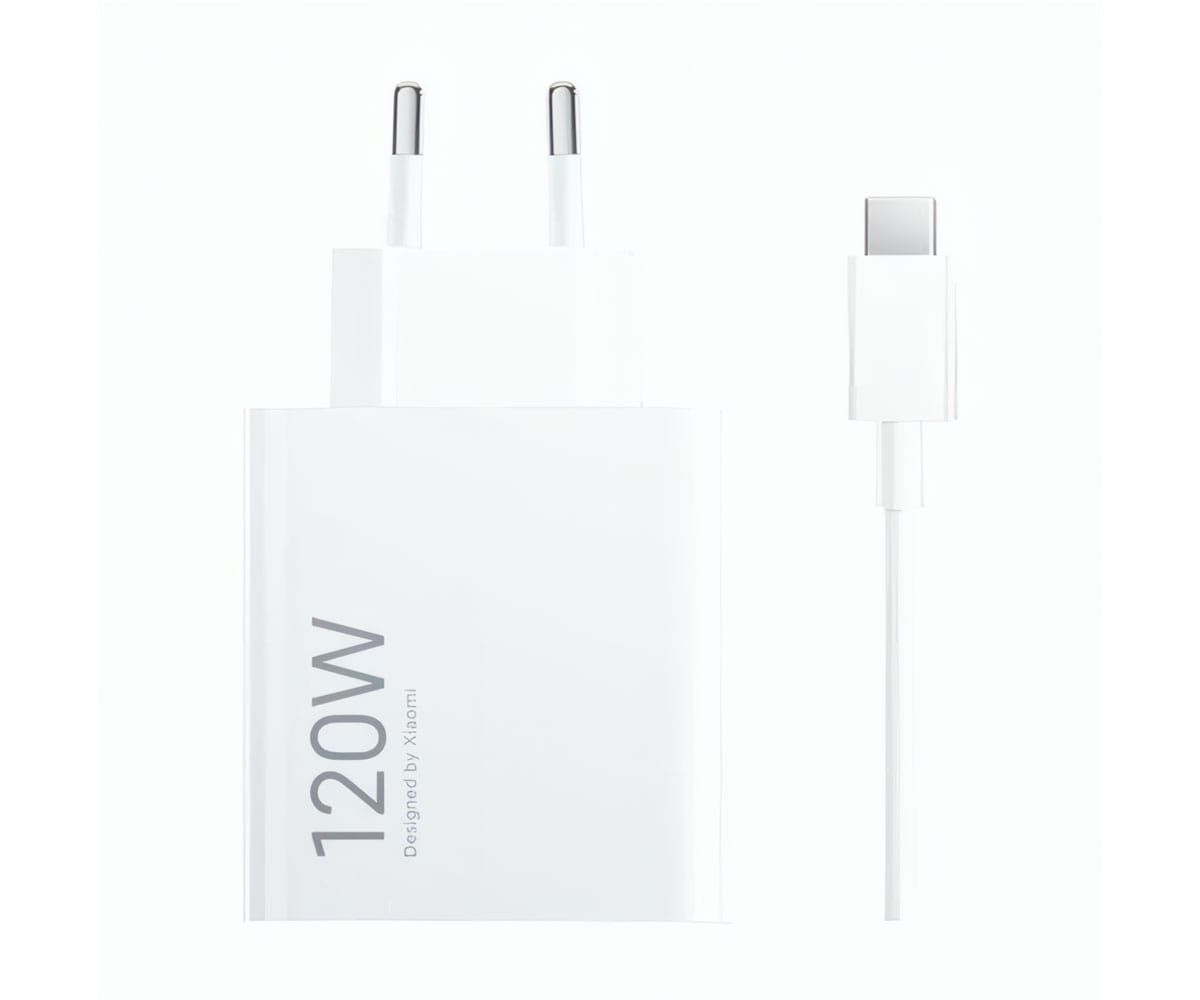 XIAOMI MI 120W HYPERCHARGE COMBO WHITE / CARGADOR DE SMARTPHONE / USB-A 120W - detalle