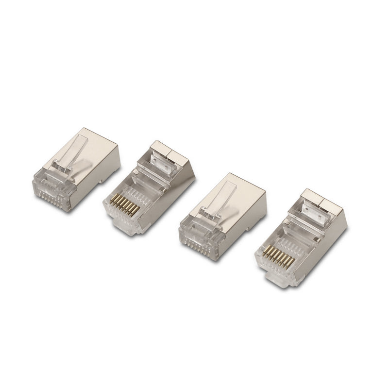 AISENS A139-0298 conector RJ-45 Acero inoxidable. Transparente