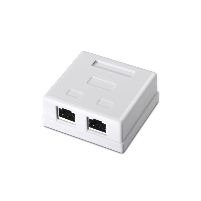 AISENS A139-0304 caja de conexiones de red Cat6 Blanco