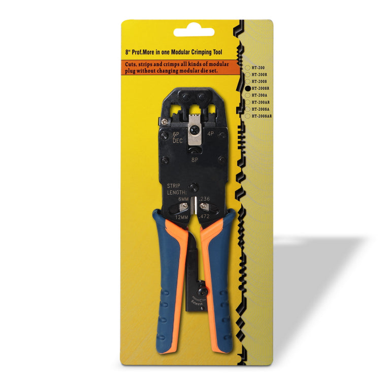 AISENS A142-0311 crimpadora Herramienta para prensar Negro. Azul. Naranja