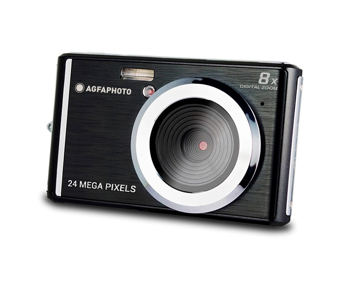 AGFAPHOTO REALISHOT DC5500 NEGRA / CÁMARA DIGITAL COMPACTA 24MP - detalle