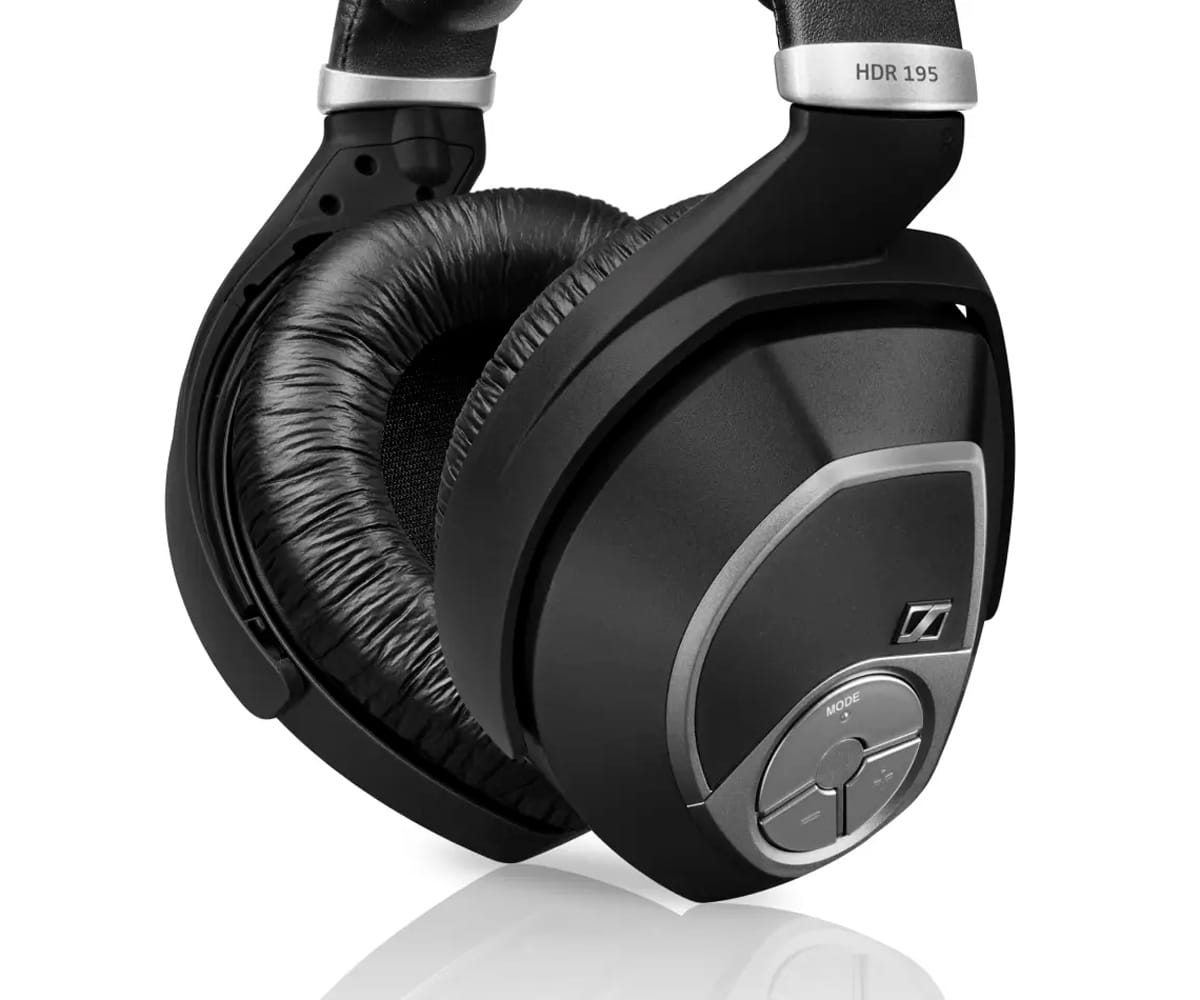 SENNHEISER RS 195 BLACK / AURICULARES ONEAR INALÁMBRICOS RF - detalle