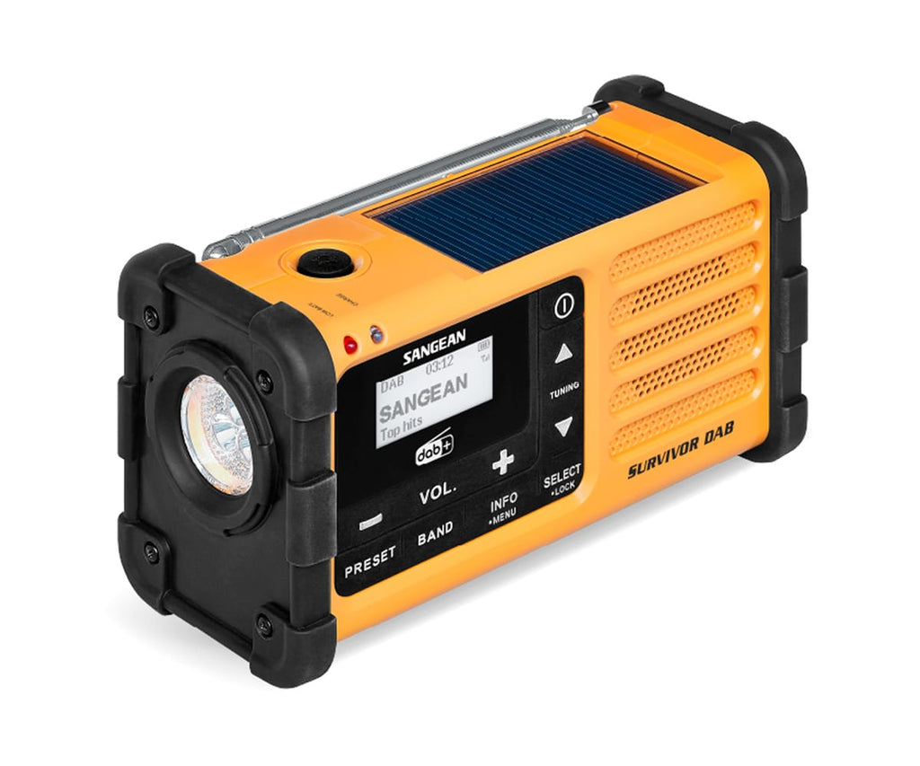 SANGEAN MMR-88 DAB+ YELLOW / RADIO PORTÁTIL - detalle