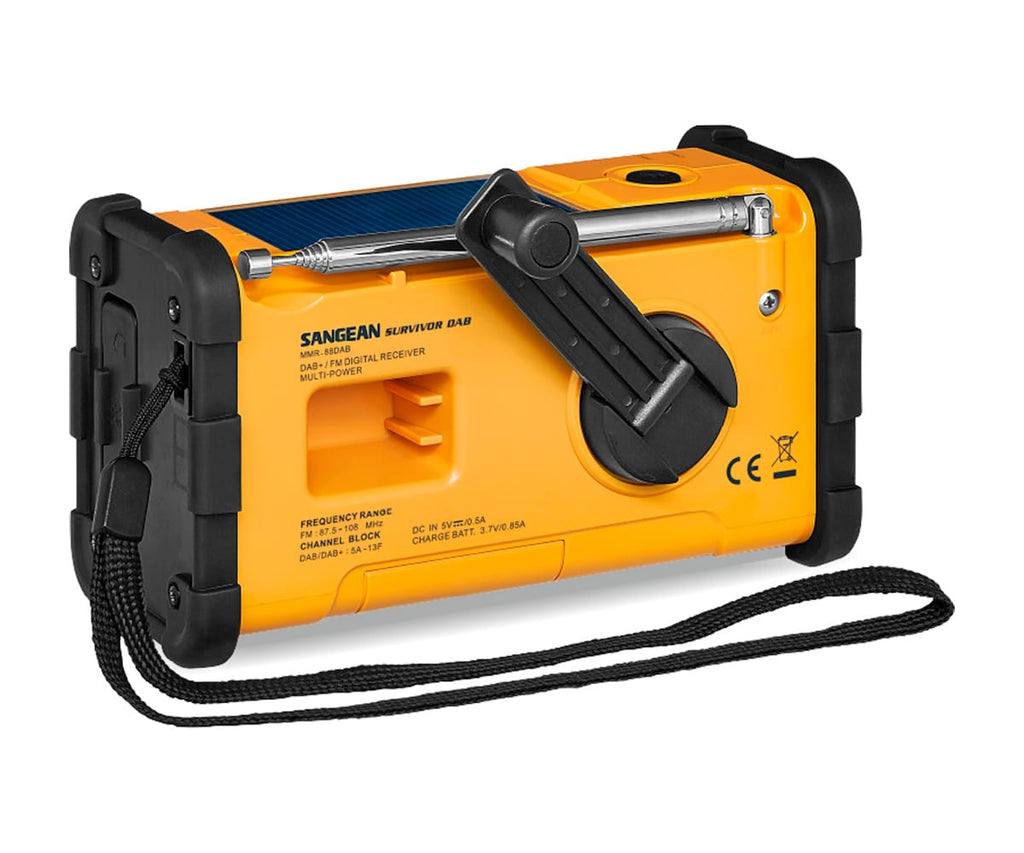 SANGEAN MMR-88 DAB+ YELLOW / RADIO PORTÁTIL - detalle
