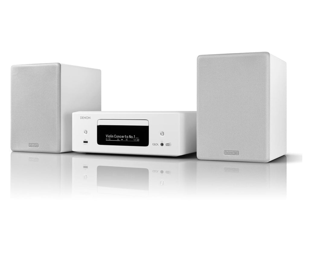DENON CEOL N12DAB WHITE / MINICADENA 2X65W CON ALTAVOCES - detalle