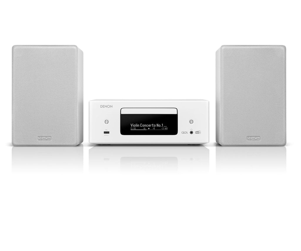 DENON CEOL N12DAB WHITE / MINICADENA 2X65W CON ALTAVOCES