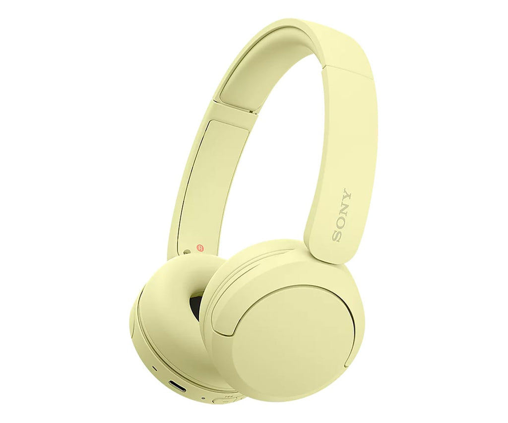 SONY WH-CH520 AMARILLO / AURICULARES OVEREAR INALÁMBRICOS