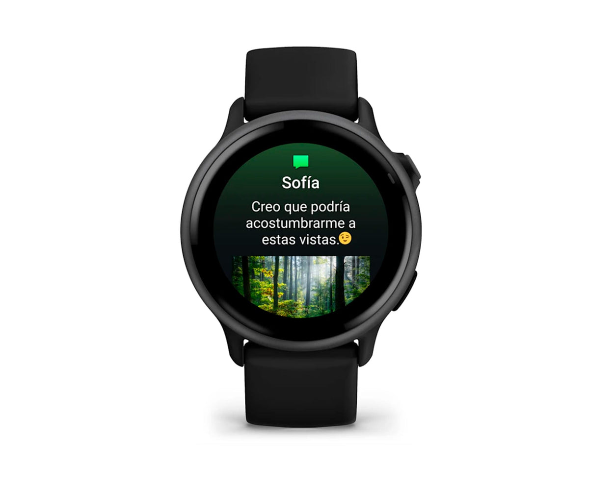 GARMIN VÍVOACTIVE 6 BLACK SLATE / SMARTWATCH 42MM / GPS / BLUETOOTH / ANT+/ ,WI-FI - detalle