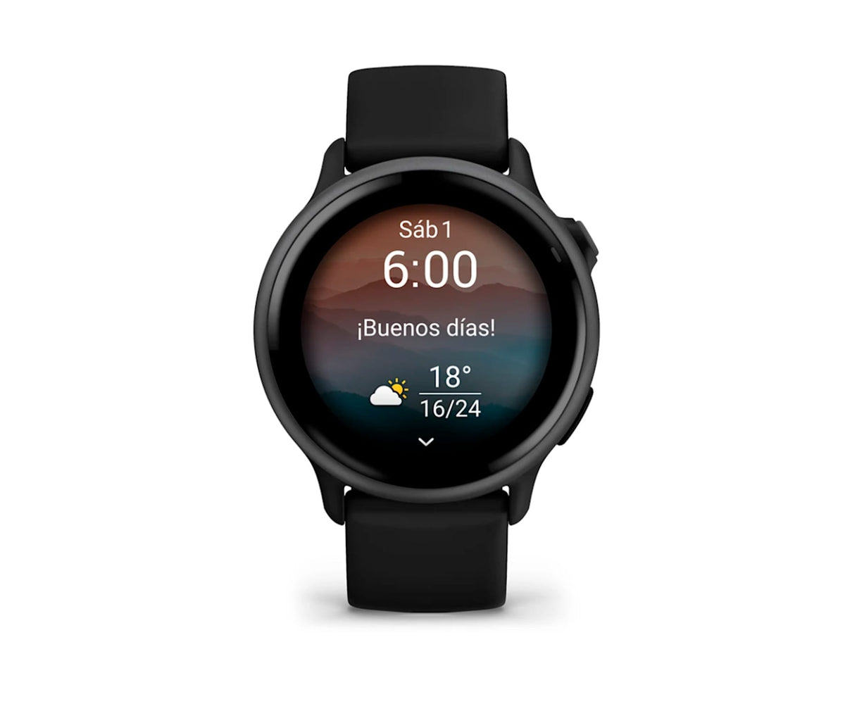 GARMIN VÍVOACTIVE 6 BLACK SLATE / SMARTWATCH 42MM / GPS / BLUETOOTH / ANT+/ ,WI-FI - detalle