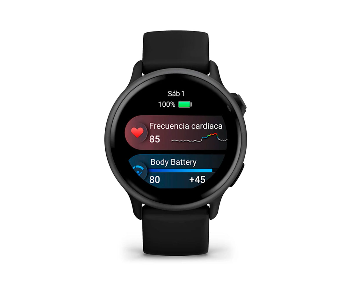 GARMIN VÍVOACTIVE 6 BLACK SLATE / SMARTWATCH 42MM / GPS / BLUETOOTH / ANT+/ ,WI-FI - detalle