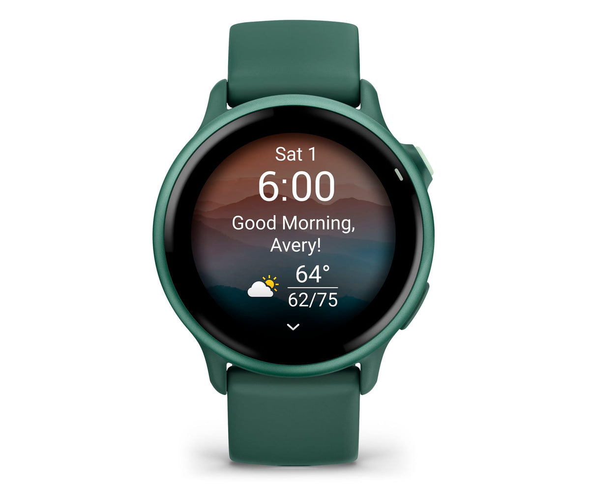 GARMIN VÍVOACTIVE 6 JASPER GREEN / SMARTWATCH 42MM / GPS / BLUETOOTH / ANT+/ ,WI-FI - detalle