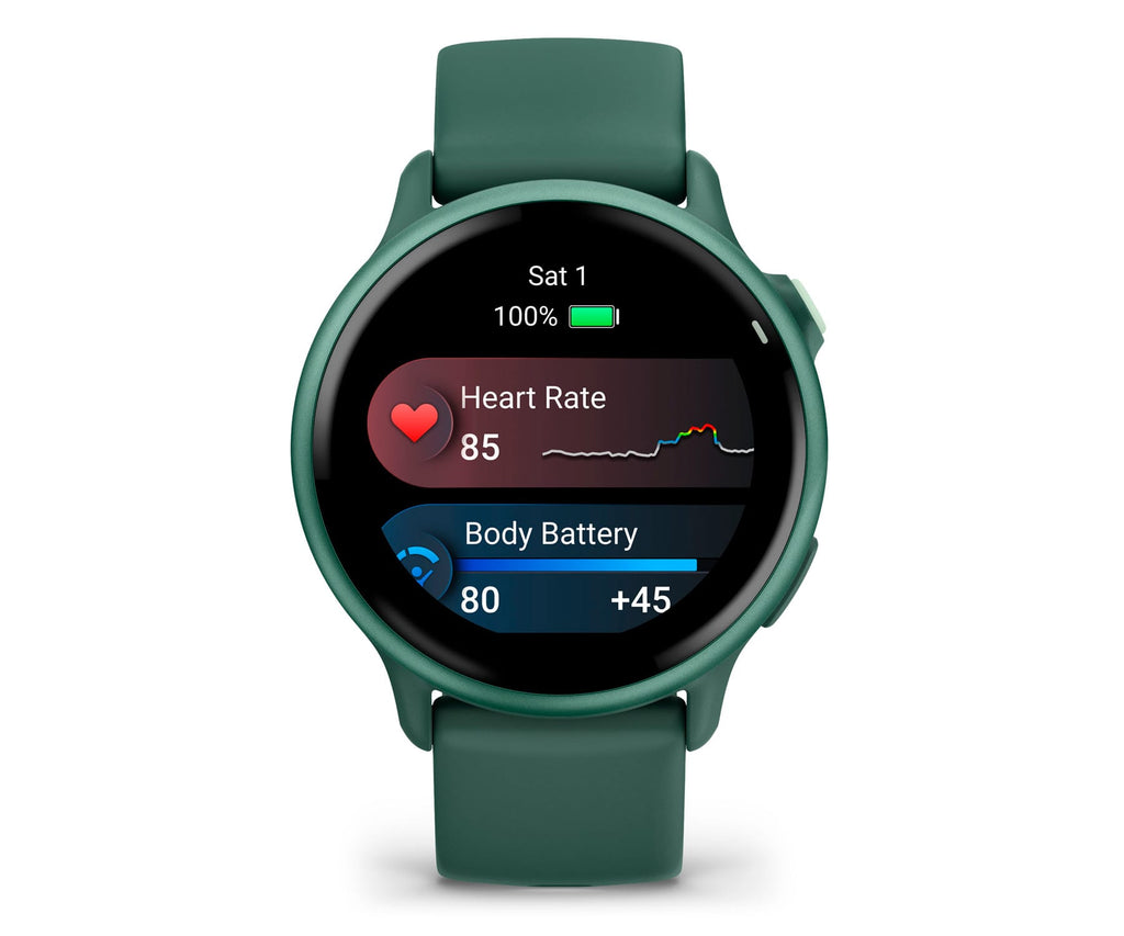 GARMIN VÍVOACTIVE 6 JASPER GREEN / SMARTWATCH 42MM / GPS / BLUETOOTH / ANT+/ ,WI-FI - detalle