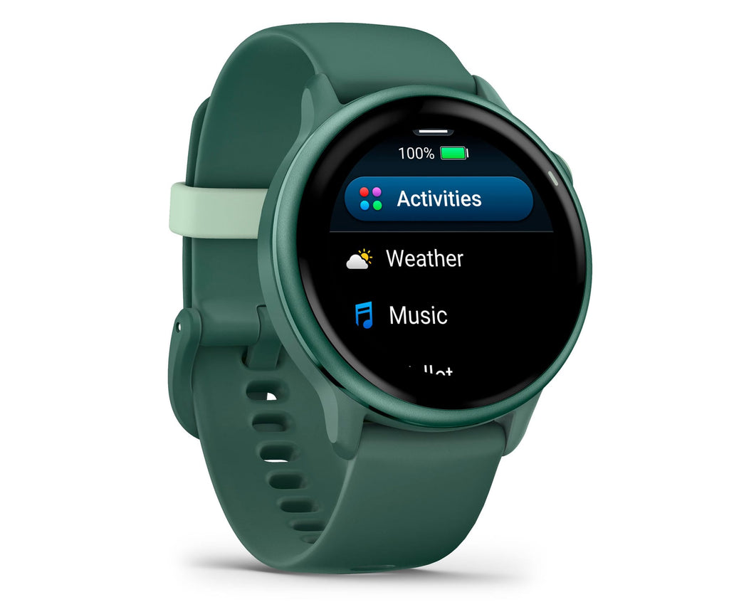 GARMIN VÍVOACTIVE 6 JASPER GREEN / SMARTWATCH 42MM / GPS / BLUETOOTH / ANT+/ ,WI-FI - detalle