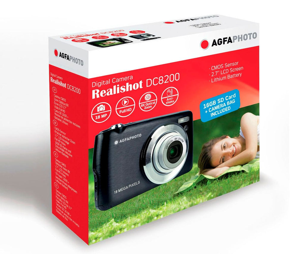 AGFAPHOTO DC8200 BLACK / CÁMARA COMPACTA - detalle