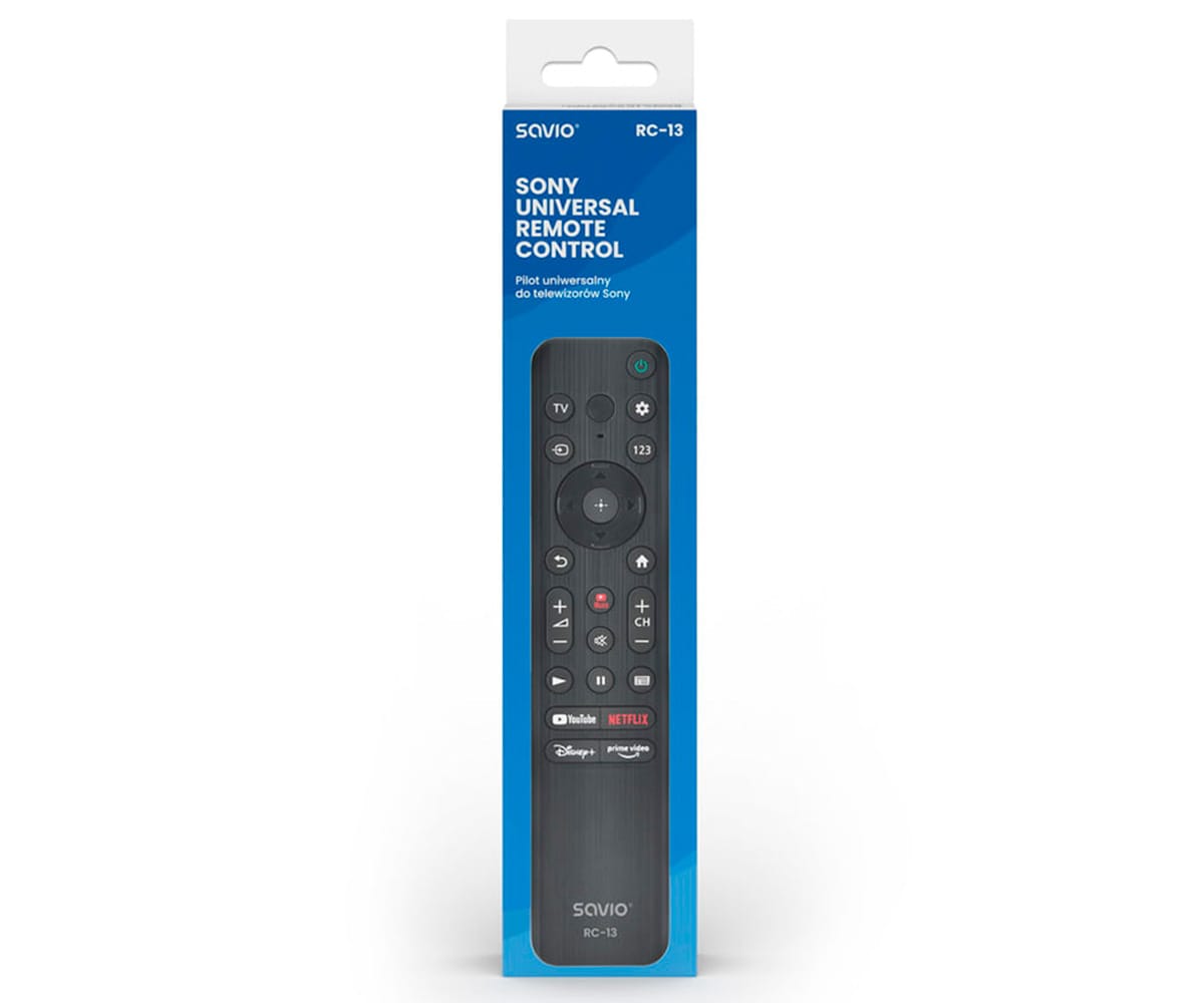 SAVIO RC-13 / MANDO A DISTANCIA PARA TV SONY - detalle