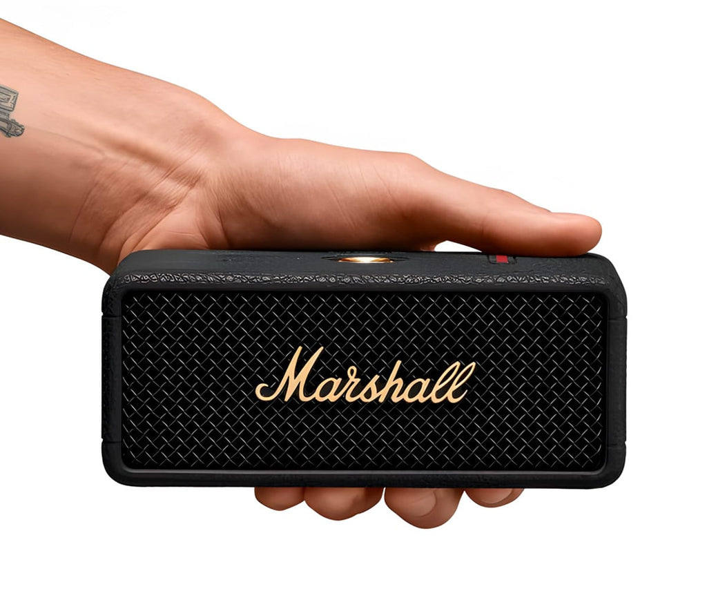 MARSHALL EMBERTON III BLACK & BRASS / ALTAVOZ BLUETOOTH - detalle