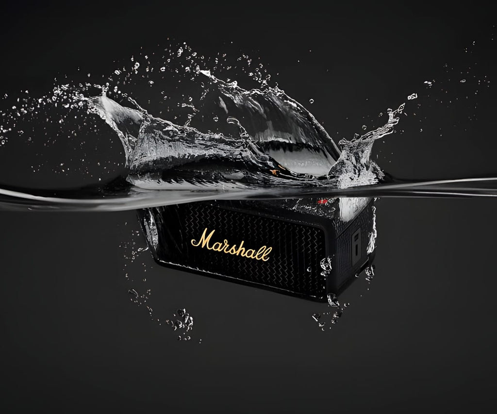MARSHALL EMBERTON III BLACK & BRASS / ALTAVOZ BLUETOOTH - detalle