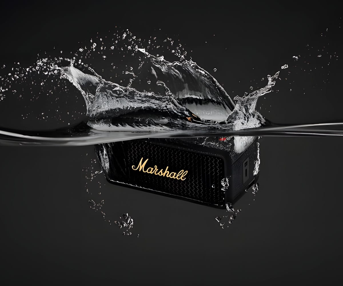 MARSHALL EMBERTON III BLACK & BRASS / ALTAVOZ BLUETOOTH - detalle