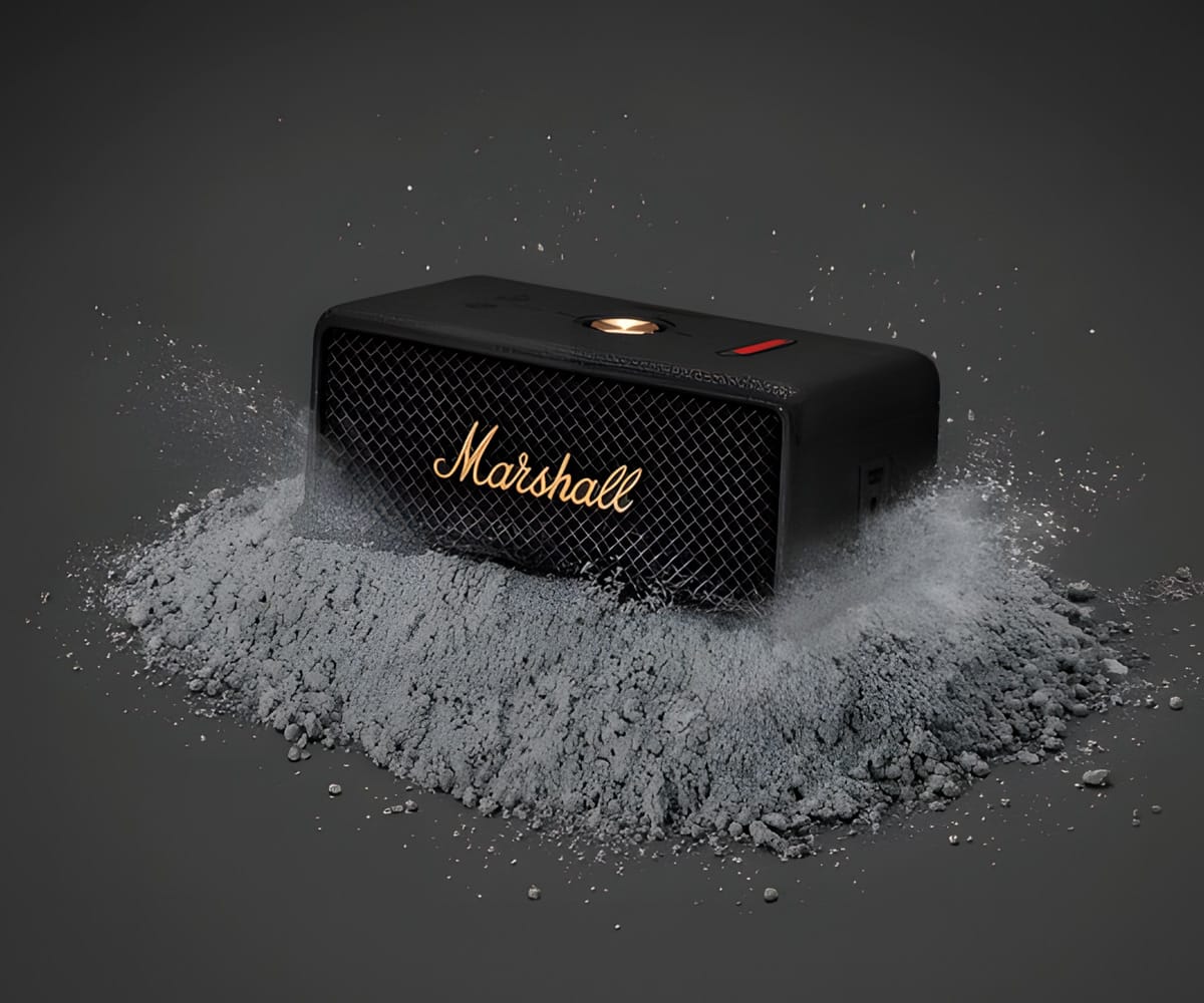MARSHALL EMBERTON III BLACK & BRASS / ALTAVOZ BLUETOOTH - detalle
