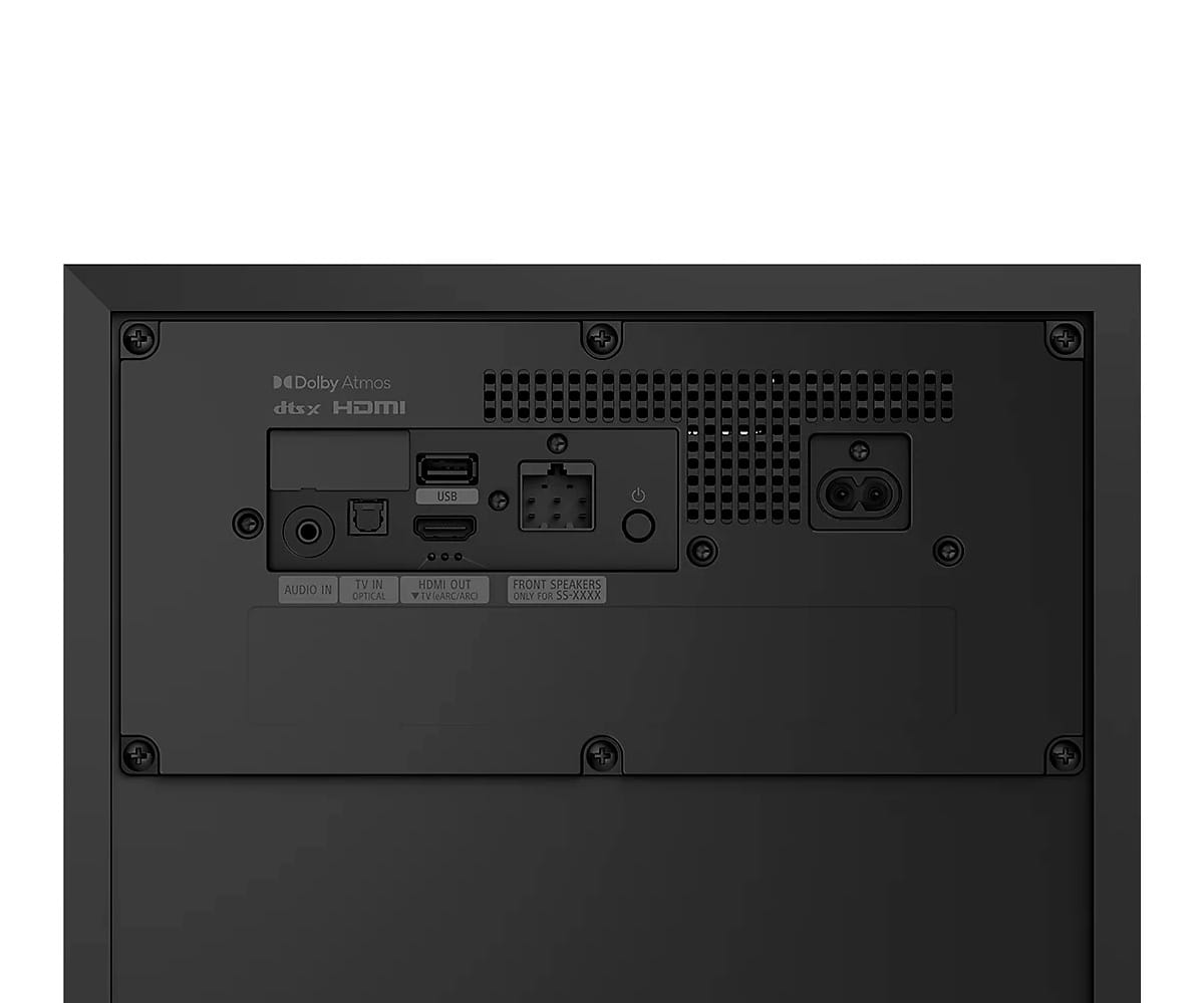 SONY HTS60 BRAVIA THEATRE SYSTEM 6 BLACK / BARRA DE SONIDO DE 5.1 CANALES 1000 W - detalle