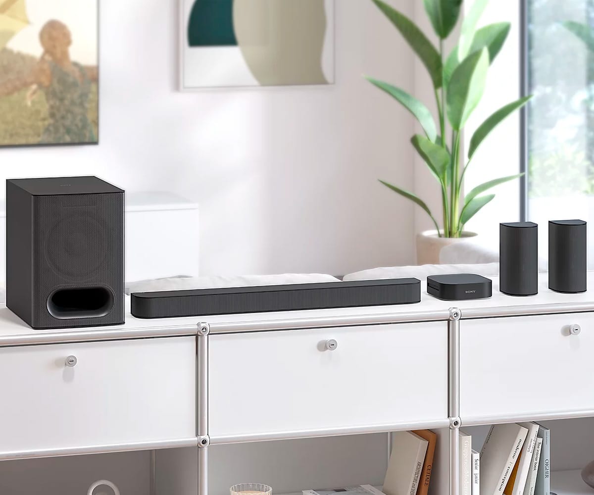 SONY HTS60 BRAVIA THEATRE SYSTEM 6 BLACK / BARRA DE SONIDO DE 5.1 CANALES 1000 W - detalle