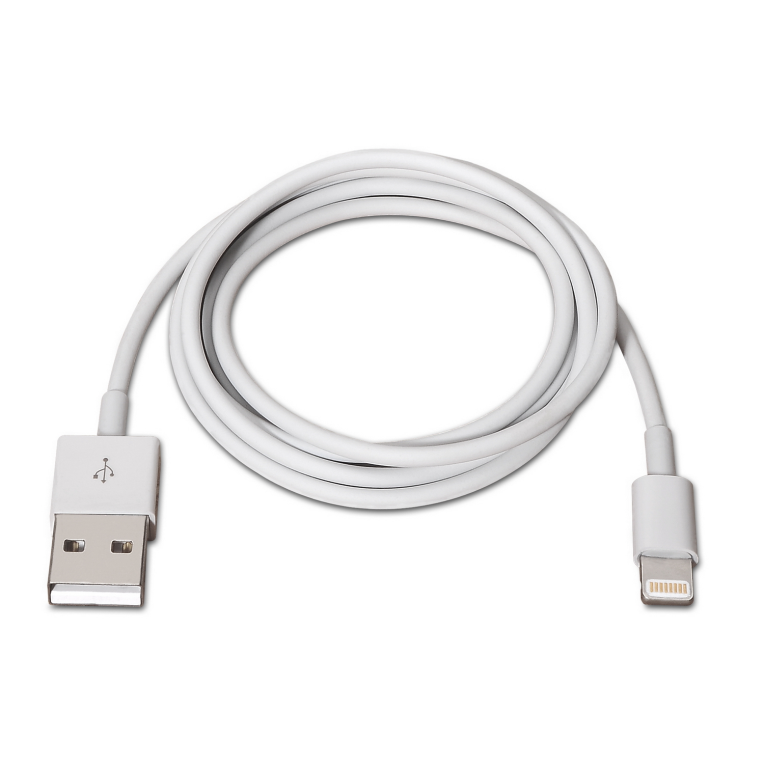 AISENS A102-0035 cable de conector Lightning 1 m Blanco - detalle