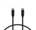 KSIX BXCUC03U NEGRO / CABLE DE CARGA Y DATOS USB-C A USB-C / 100W / 1M