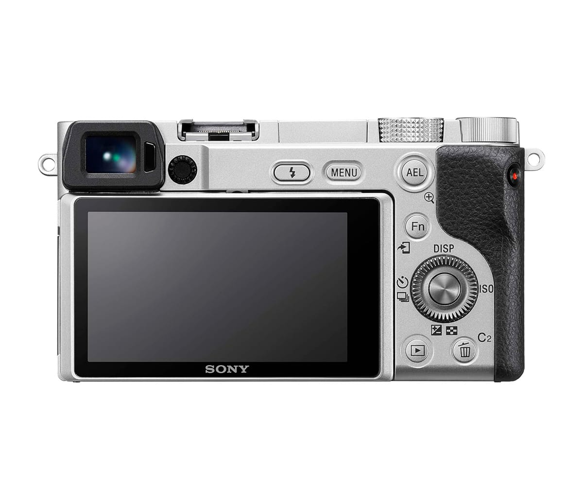 SONY ALPHA 6100 PLATA / CUERPO DE CÁMARA + OBJETIVO ZOOM MOTORIZADO DE 16-50 MM - detalle