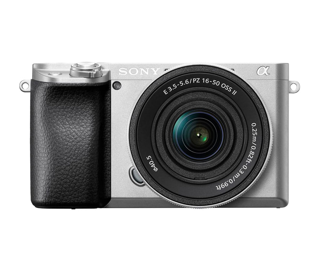 SONY ALPHA 6100 PLATA / CUERPO DE CÁMARA + OBJETIVO ZOOM MOTORIZADO DE 16-50 MM